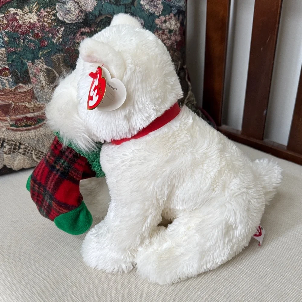 TY Classic “Presents” Dog Plush - Picture 4 of 9